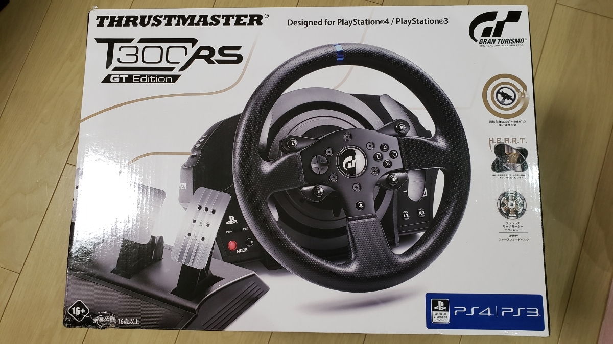 T300RS GT Edition Thrustmaster スラストマスター 国内正規品 使用 