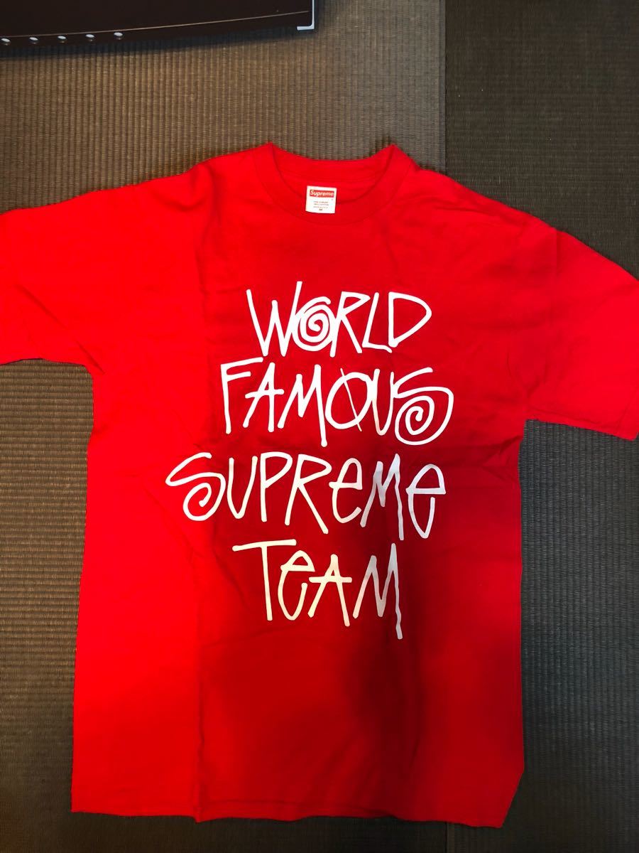 【驚きの破格値，最新作】 supreme worldfamous Tシャツ シュプリーム ワールドフェイマス(Mサイズ)｜売買されたオークション情報、yahooの商品情報をアーカイブ公開 - オークファン 男性用