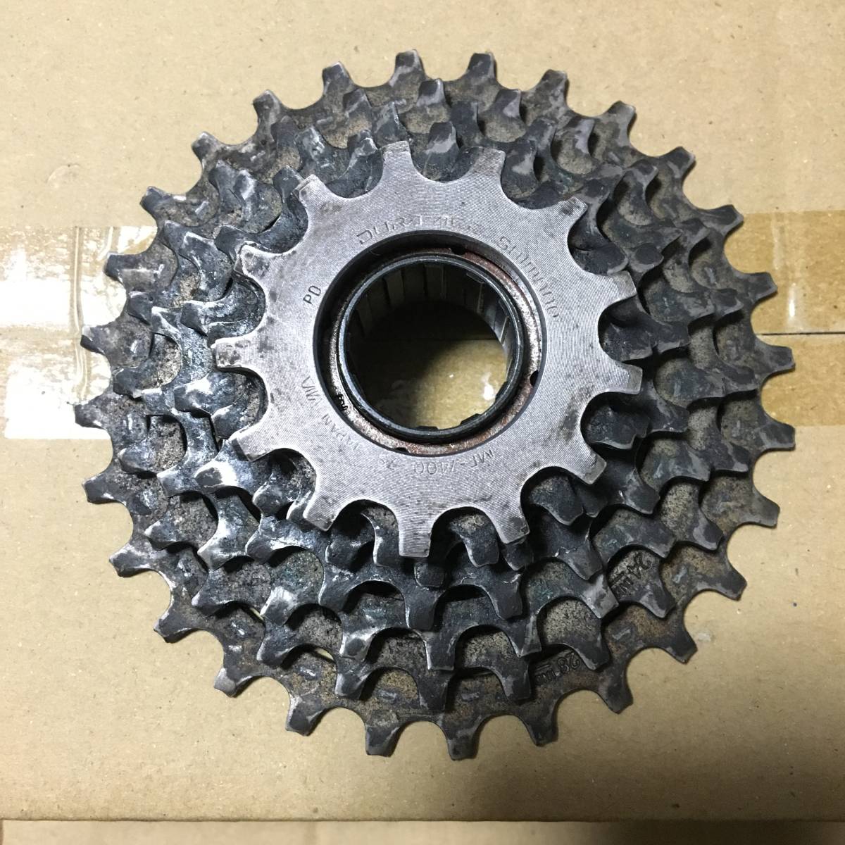 シマノ　デュラエース　ボスフリー　7S SHIMANO DURA-ACE MF-7400 7S 13T-28T ボスフリー スプロケット シマノ