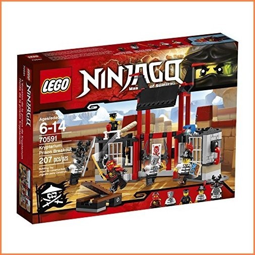 LEGO Ninjago 70591 Kryptarium Prison Breakout Building Kit (207 Piece)★