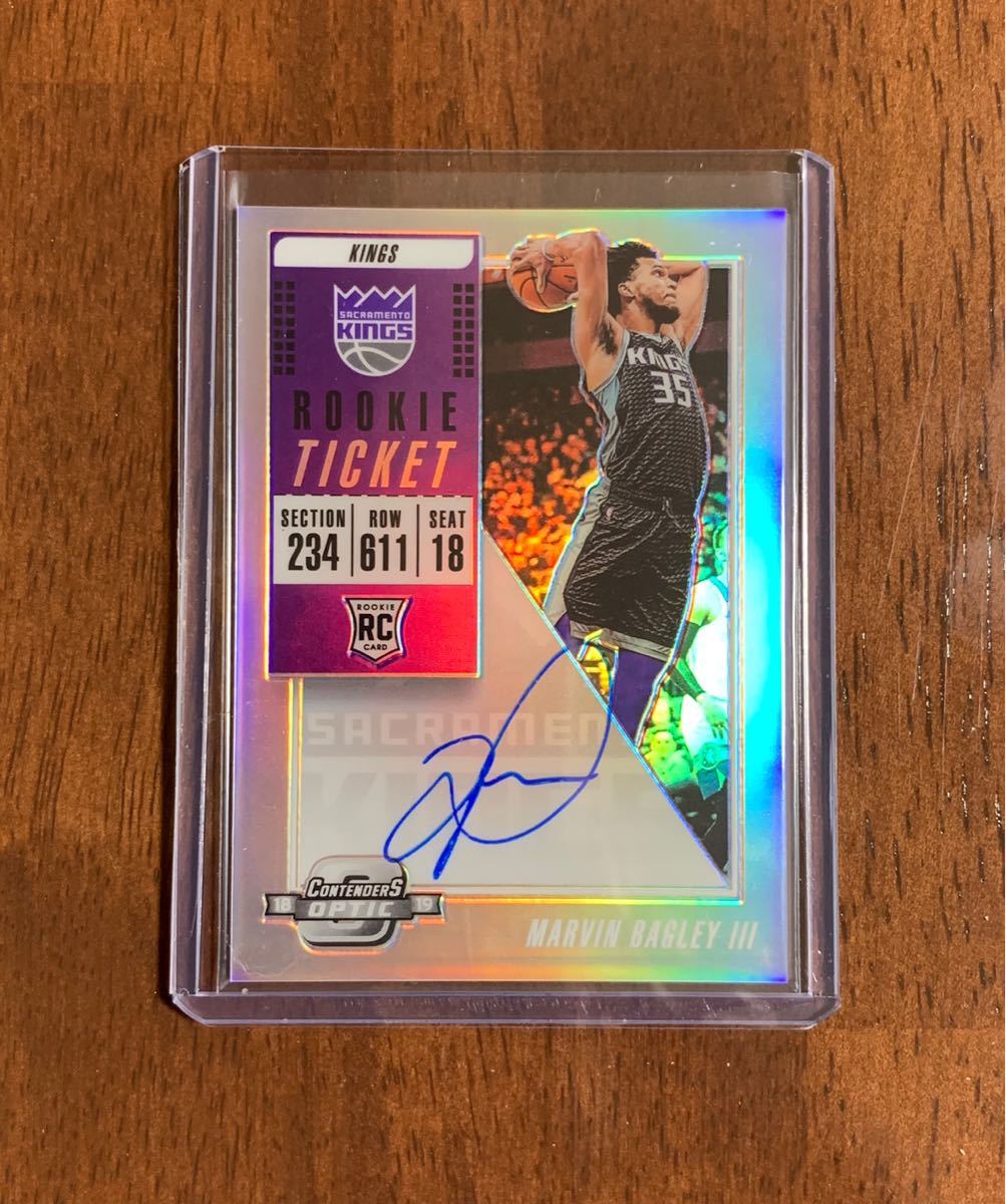 Marvin Bagley Ⅲ】Panini Contenders Optic Basketball RC シルバー