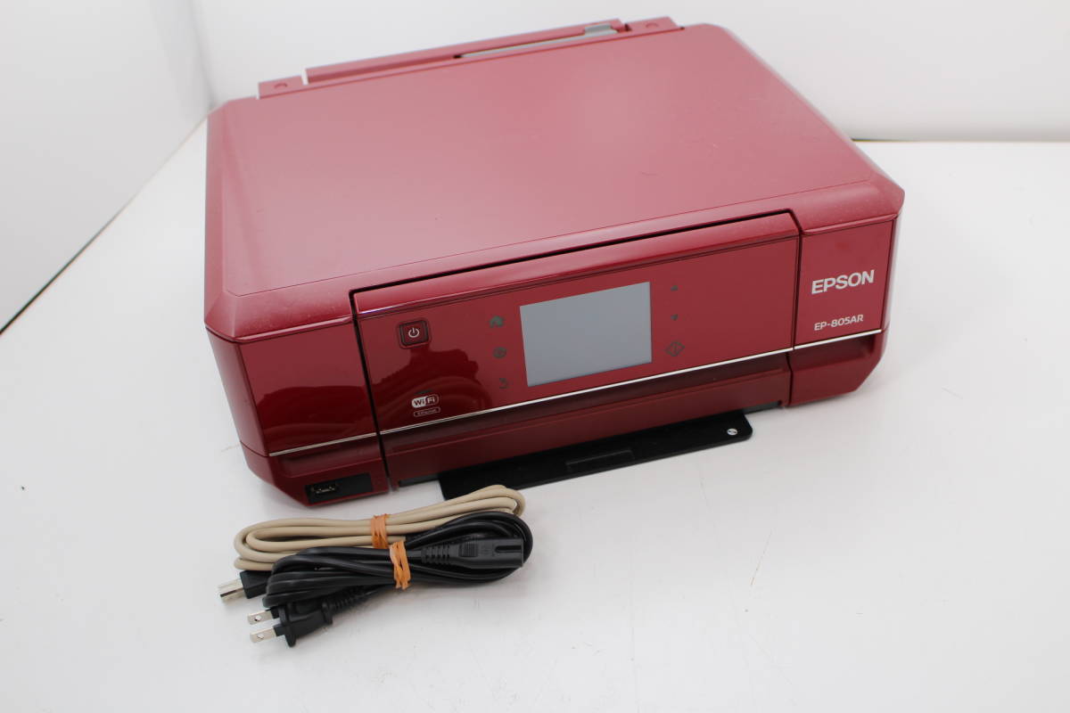 エプソンプリンター EP-806AB インクジェット複合機 中古動作品 インク