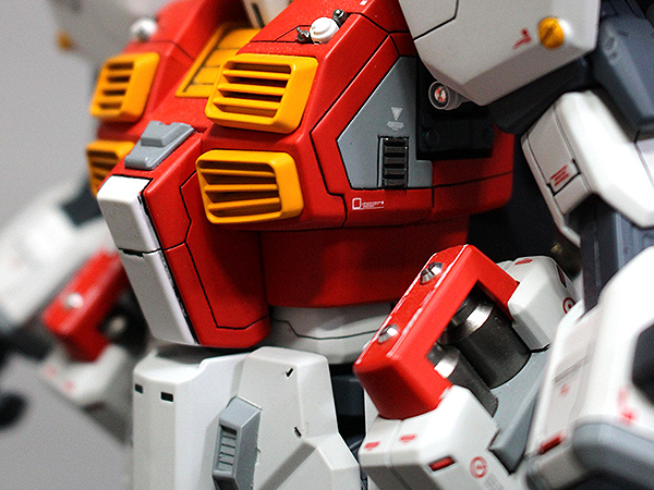 MG 1/100 RGM-86R ヌーベル ジムⅢ (機動戦士ガンダムZZ) 改修塗装済完成