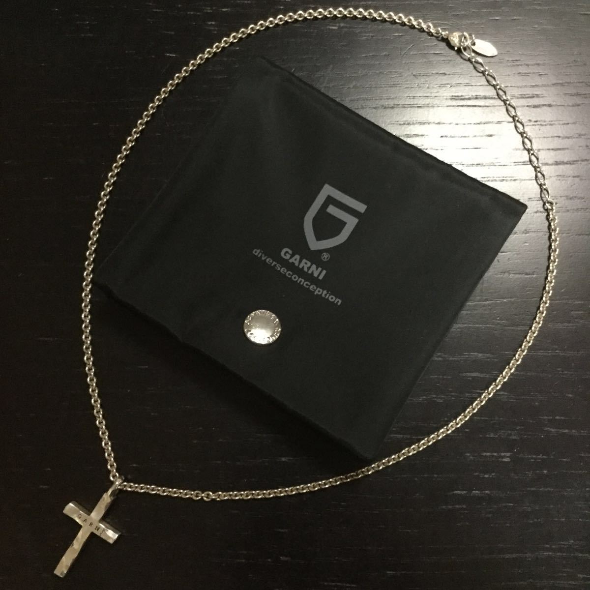 z*0様 GARNI ガルニ シルバー クロス ペンダントトップ GARNI クロス ペンダント シルバー ネックレス SV925 ☆ クロッケリー