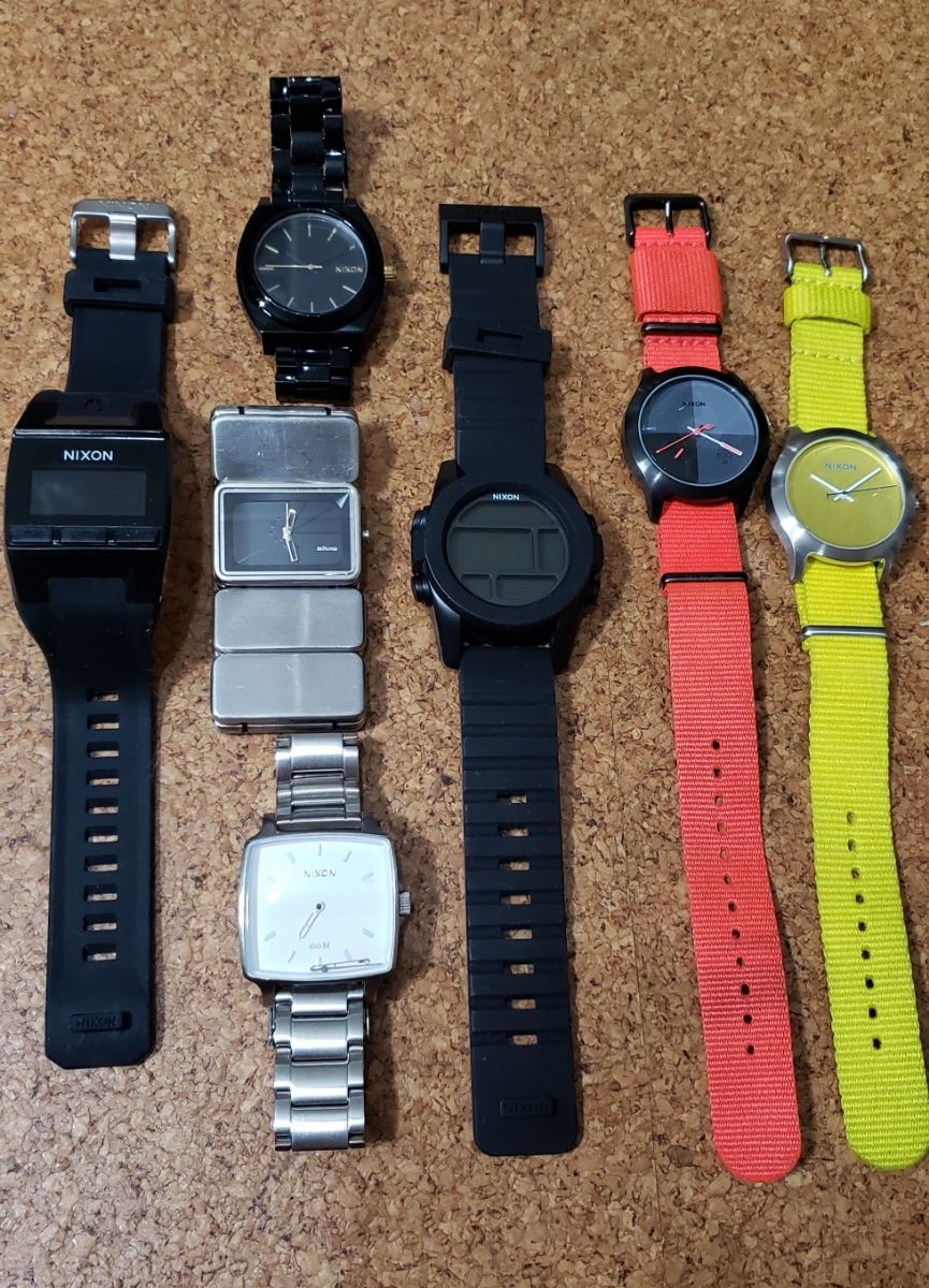 CASIO NIXON まとめ売り ジャンク 腕時計 2026年最新nixon