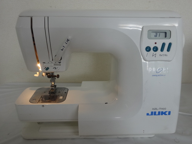 限定セール，得価 1902 JUKI/ジューキ ミシン HZL-T400 未確認 ジャンク(ジューキ)｜売買されたオークション情報、yahooの商品情報をアーカイブ公開 - オークファン ジューキ