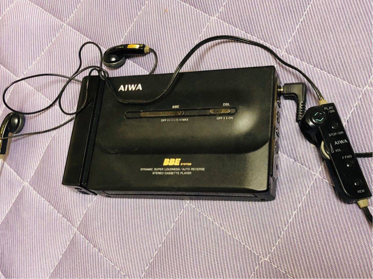 AIWA カセットプレーヤー HS-PL50 動作未確認 アイワ/AIWA ポータブル