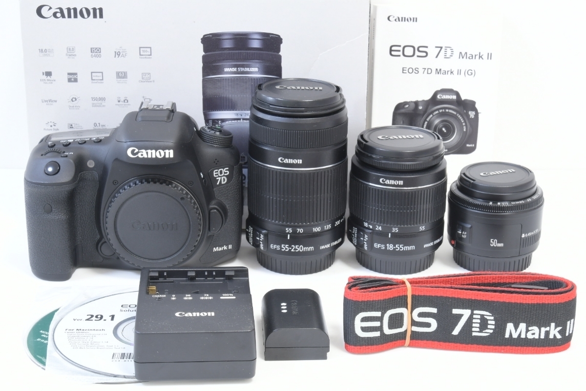 EOS 7D Canon Mark II 単焦点&標準 キヤノン MarkⅡ 標準&望遠 