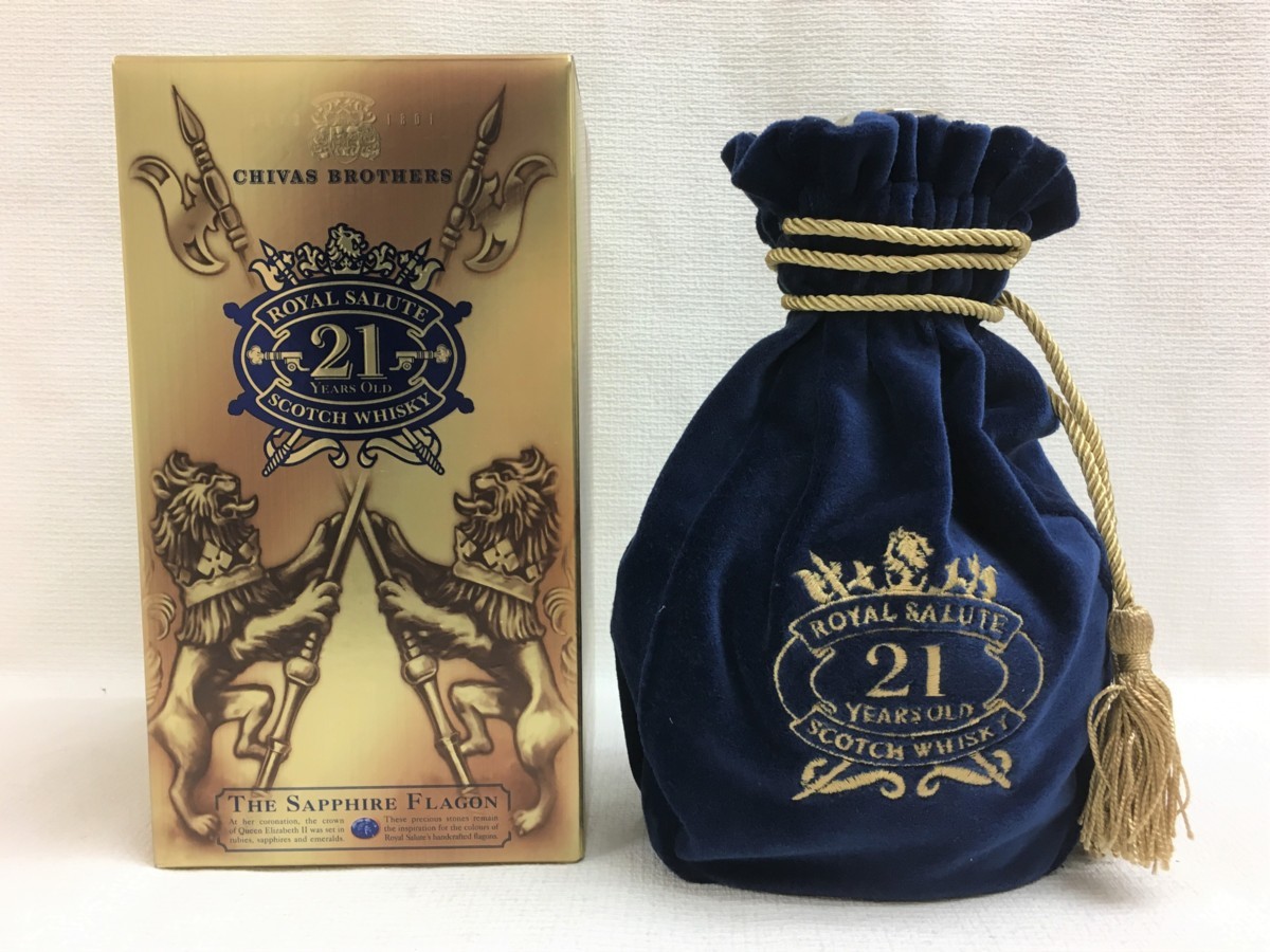 ROYAL SALUTE シーバス CHIVAS 未開栓 ロイヤル BROTHERS 21年 