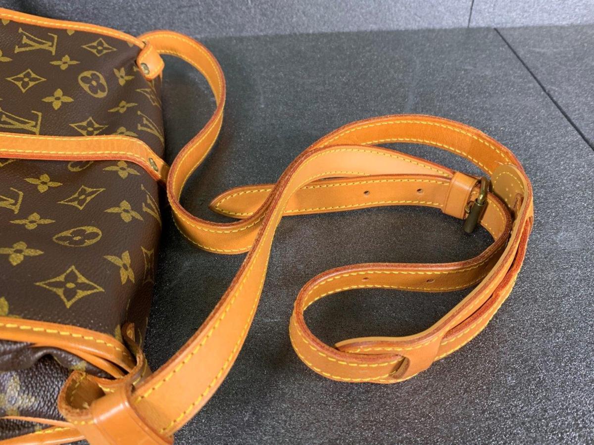 ショルダーバッグ VUITTON LOUIS ソミュール ルイヴィトン モノグラム ルイ・ヴィトン ソミュール30 BB ソミュール35 レディース ソミュール43 ブラウン M42254 (Vintage) M4225