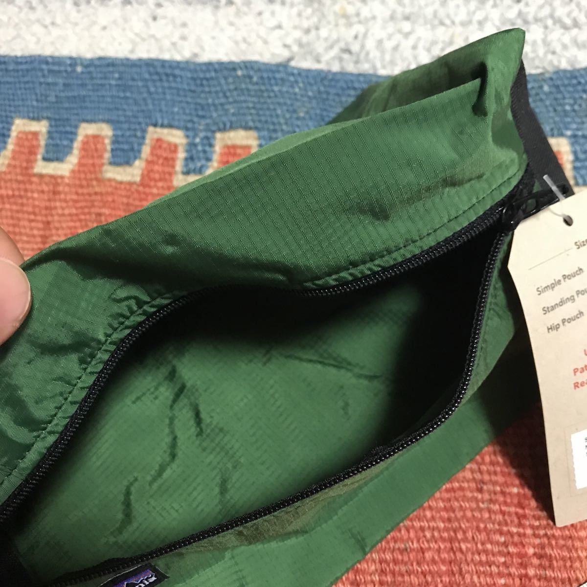 patagonia パタゴニア UPcycle ケース ブラックホールキューブ 緑