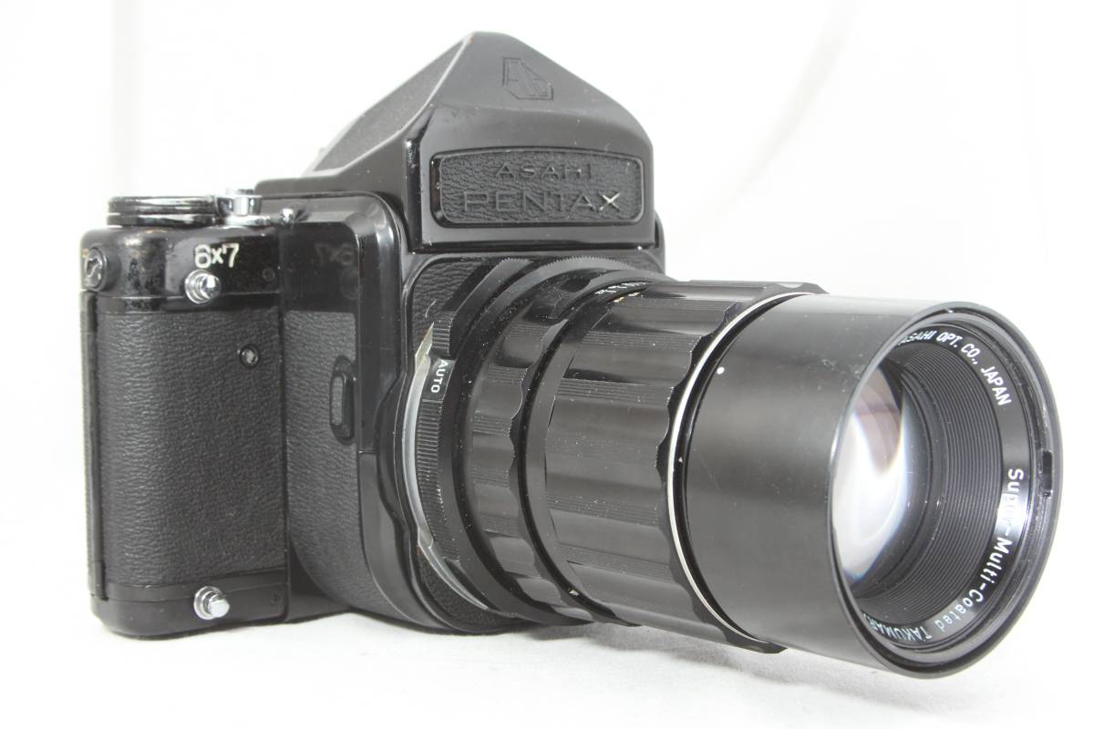 良品】ペンタックス Pentax 6x7 後期型 ミラーアップ 中判カメラ 動作