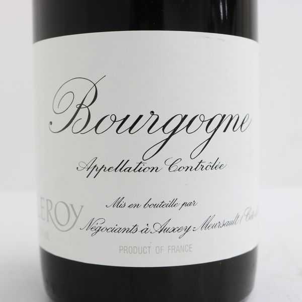 未開栓LEROY ルロワ ブルゴーニュ ルージュ 1998 赤 ワイン 750ml