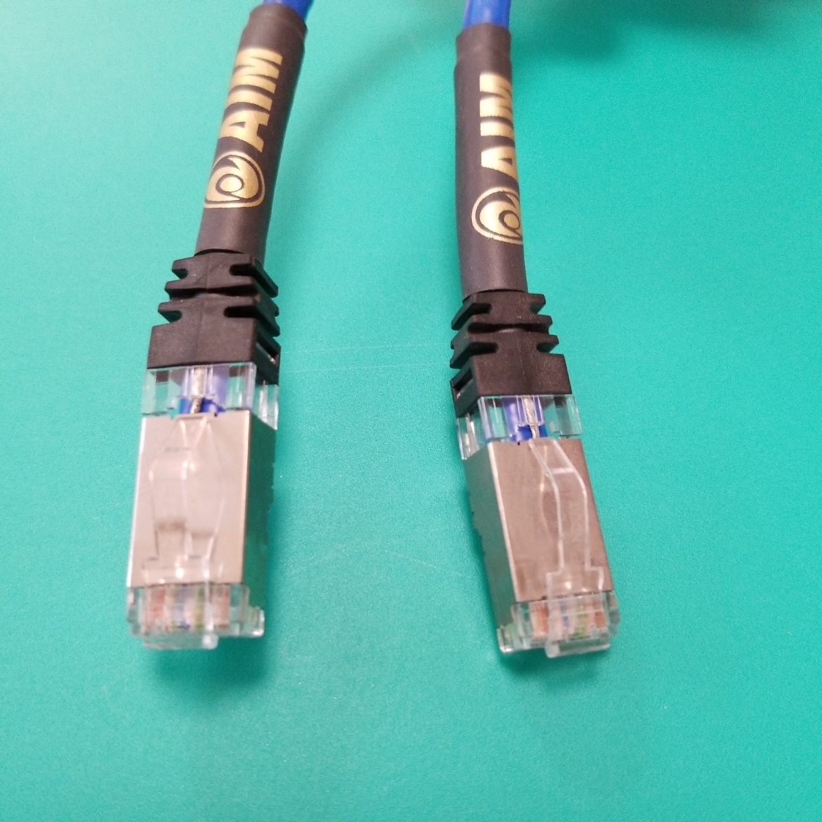 中古】エイム ネットワークオーディオLANケーブル(1.0m)AIM SHIELDIO 
