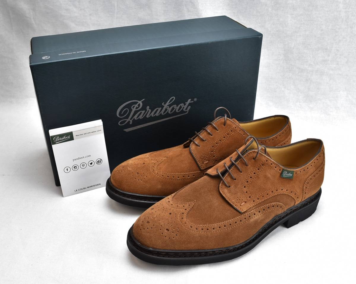 パラブーツ paraboot アンデルセン ブローグシュー 115902-6.5 25-25.5 
