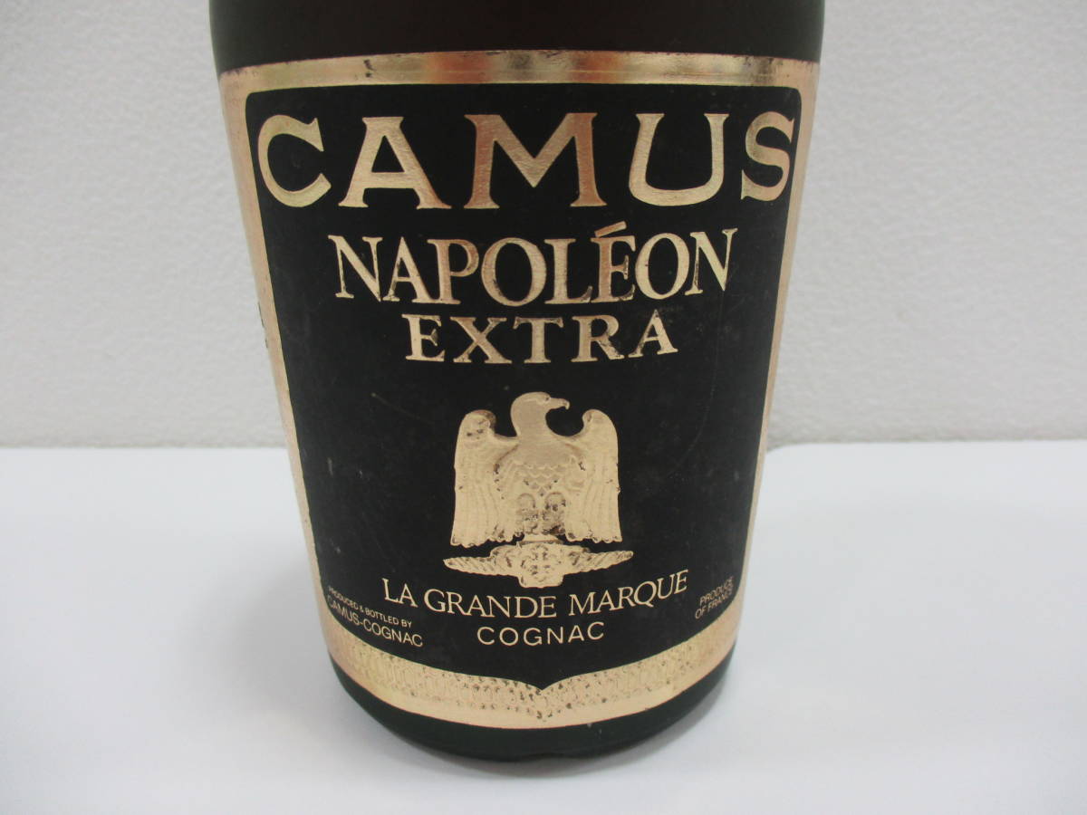 【13044】 CAMUS NAPOLEON EXTRA カミュ ナポレオン エクストラ コニャック ブランデー 古酒 未開栓