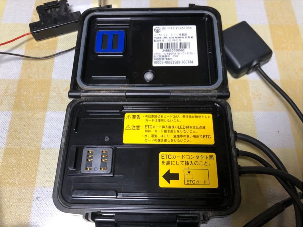 JRM-11 日本無線 アンテナ分離型 ETC バイク用 | 中古 バイク用ETC ETC