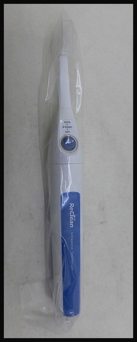 ▲未使用保管品（1）伊藤超短波 Reclean リクリーン AU-300P パルス式超音波歯ブラシ 替えブラシ/メディカルシャイン付き▲F445 伊藤超短波 ｒｅｃｌｅａｎ（リクリーン）２４／７ パルス式超音波歯ブラシ 24&frasl;7（リクリーン）電動 （黒）（超音波 24&frasl;7をレビュー！クチコミ