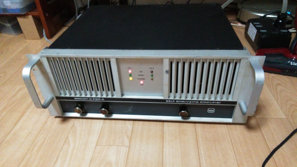 AMCRON PSA-2X 1ch音出ずジャンク出品 250wx250wダンピング