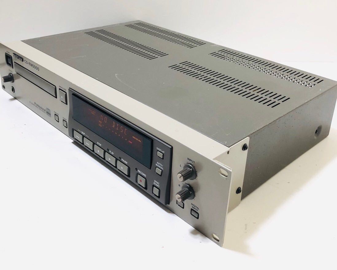 ティアック/TEAC TASCAM CD-RW5000 CDプレイヤー ジャンク品扱い 業務