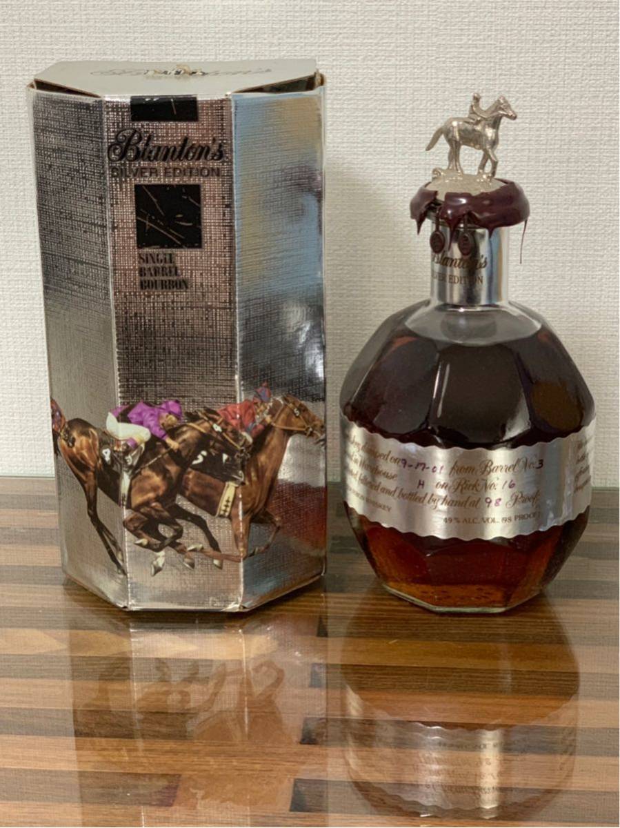 古酒・未開栓】Blanton's Single Barrel SILVER EDITION/ブラントン