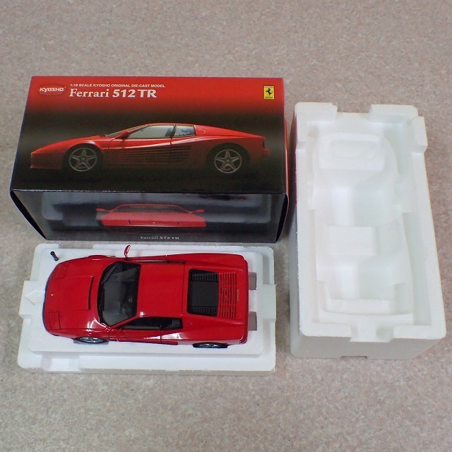 京商 1/18 フェラーリ 512 TR レッド No.08423R KYOSHO FERRARI RED