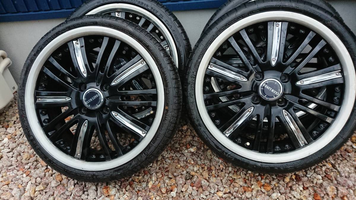 クラブリネア 5.5J PCD100 5.5J＋45 クリムソン 軽自動車 | LINEA 最終 