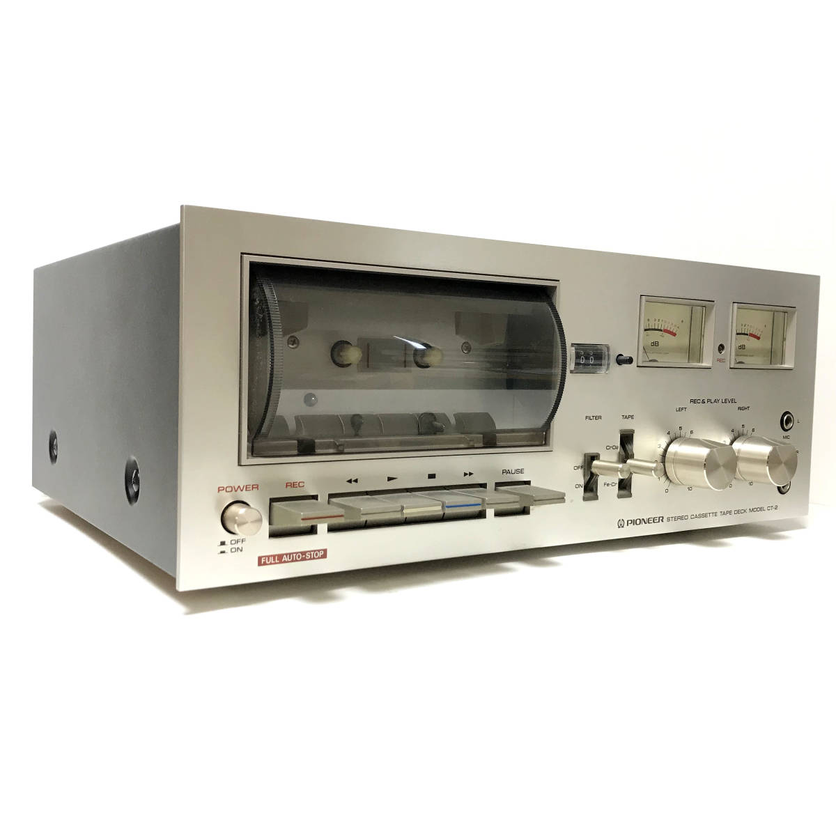 D0042】☆パイオニア☆Pioneer☆カセットデッキ☆CT-600☆オーディオ