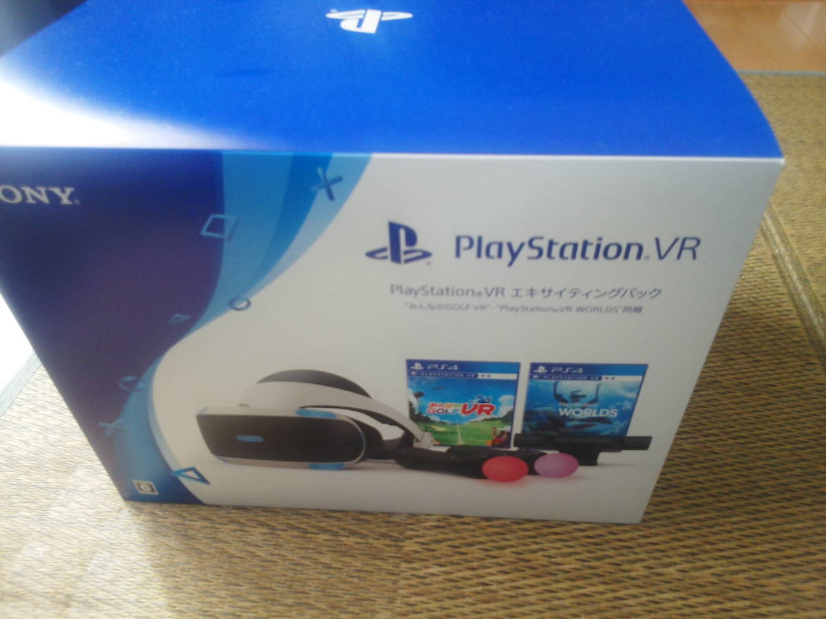 未使用 PS VR PlayStation VR エキサイティングパック ソフト