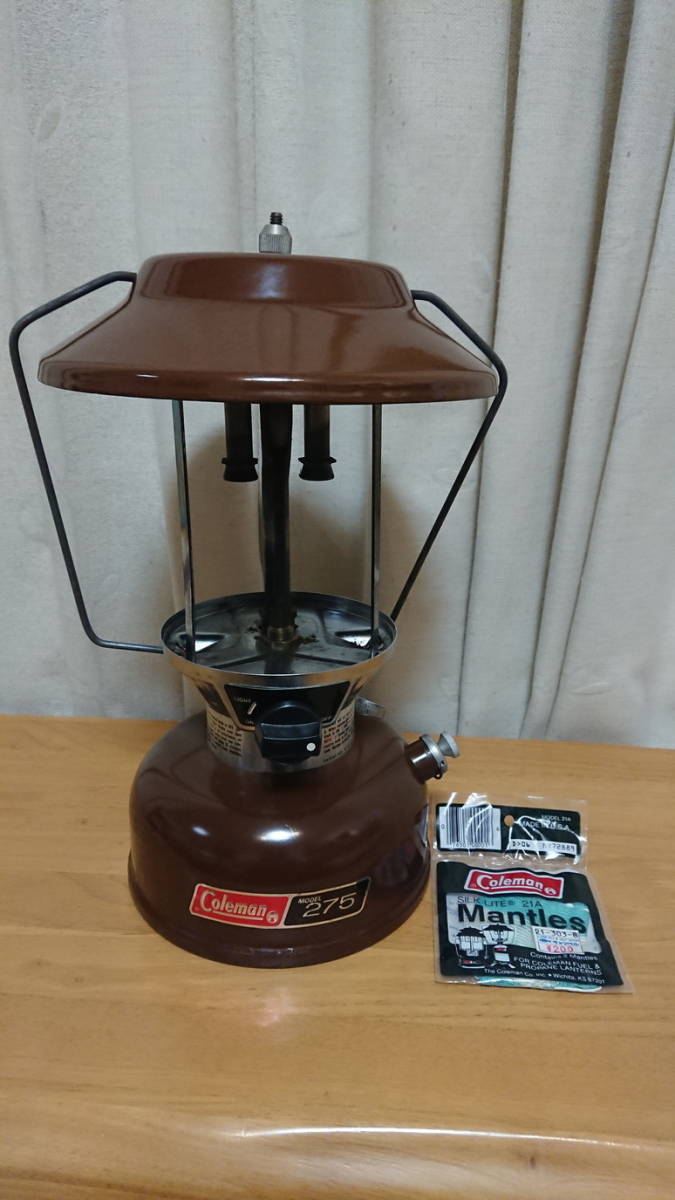 100%新品，お得 コールマンヴィンテージランタン275 78年11月製 19091028(ホワイトガソリンランタン)｜売買されたオークション情報、yahooの商品情報をアーカイブ公開 - オークファン ホワイトガソリンランタン