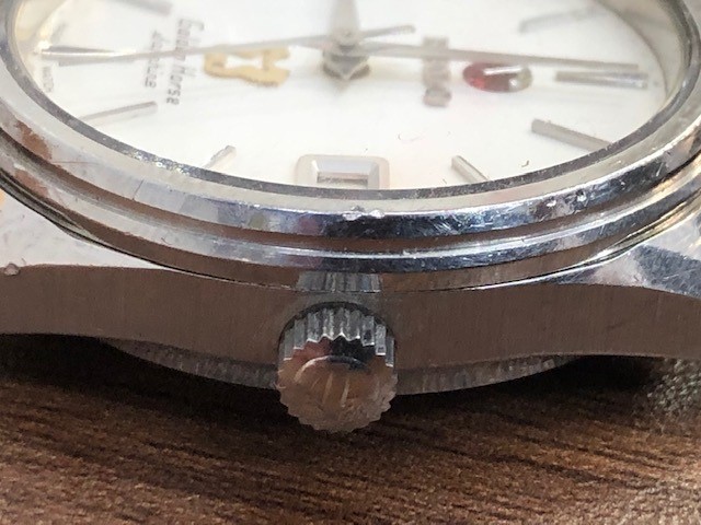 【21478】RADO ラドー ゴールデンホースサファイア 稼働品
