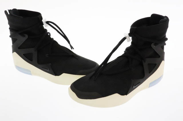 赤字超特価，定番 ナイキ NIKE AIR FEAR OF GOD 1 エア フィアオブゴッド AR4237-001 29 ブラック ブランド古着ベクトル AA 190705 0475(29.0cm)｜売買されたオークション情報、yahooの商品情報をアーカイブ公開 - オークファン 29.0cm