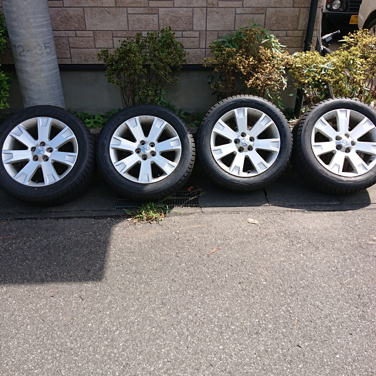 P／トライトンAXCR試作車試乗記 BLIZZAK DM-V2 215⁄70R16 
