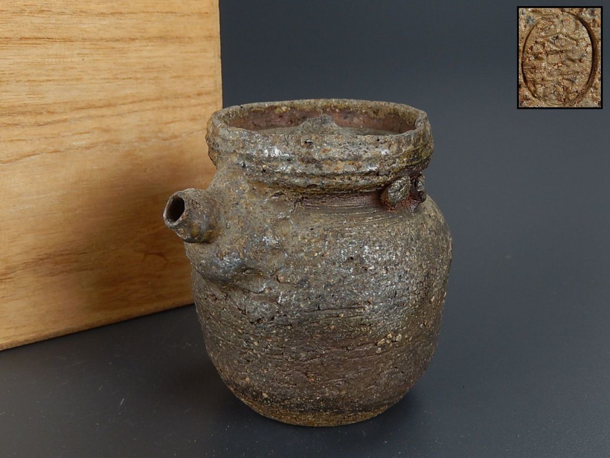 驚きの破格値，人気 煎茶道具 南蛮 宝瓶 急須 在印 時代物 古作 極上品 初だし品 a818(焼締め、自然釉)｜売買されたオークション情報、yahooの商品情報をアーカイブ公開 - オークファン 陶磁一般