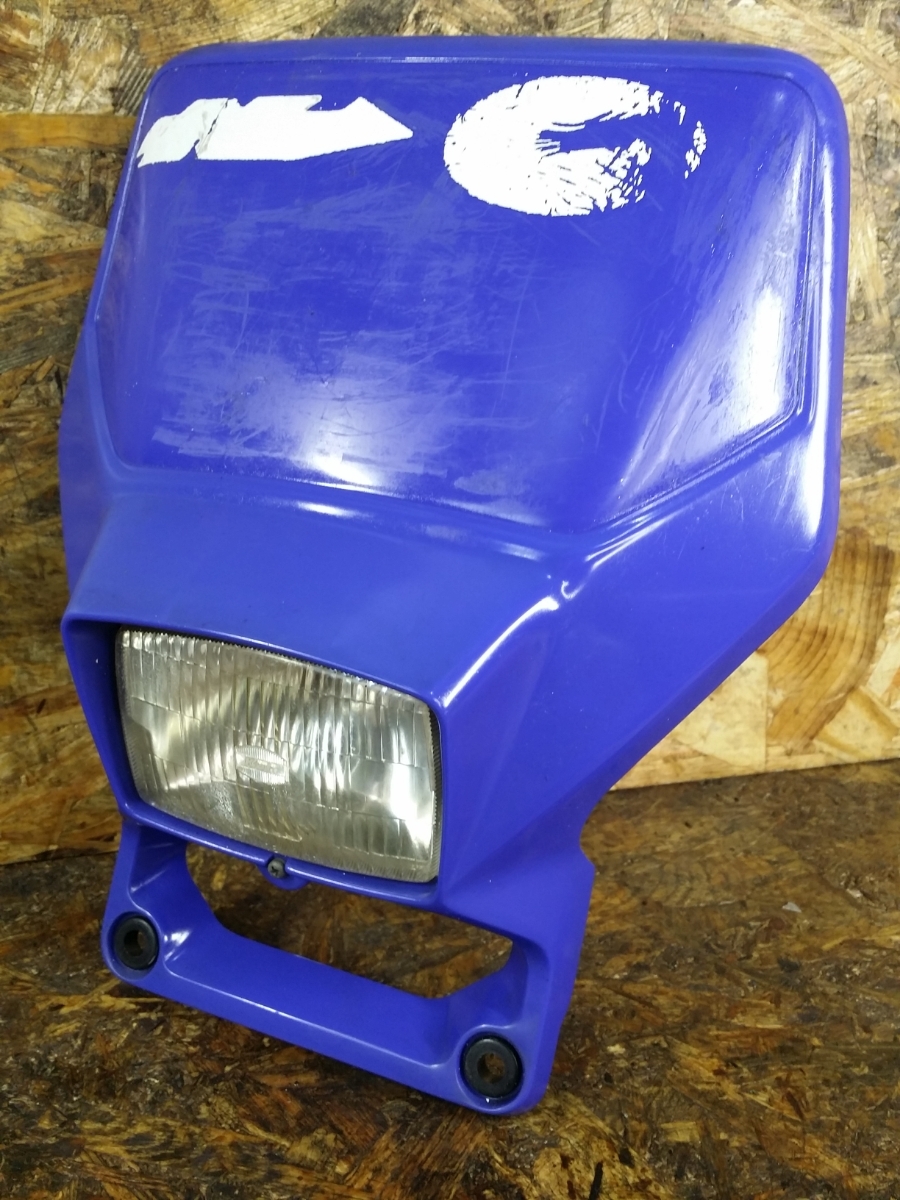 即配可 KAWASAKI KDX125SR 純正ヘッドライトカウルASSY ビキニカウル 