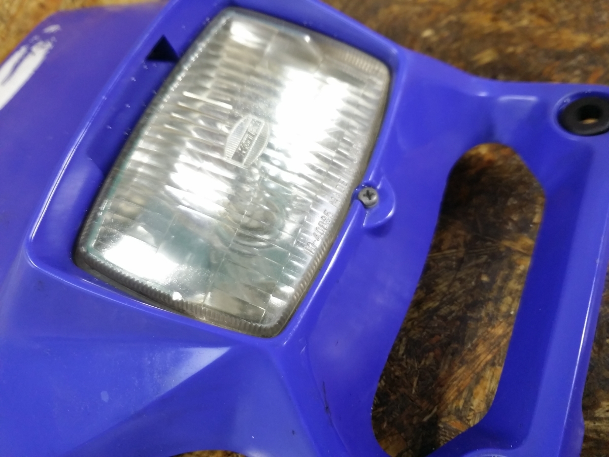 即配可 KAWASAKI KDX125SR 純正ヘッドライトカウルASSY ビキニカウル 