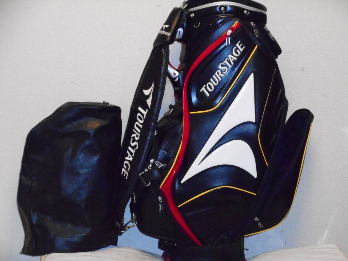 中古 超美品 BRIDGESTONE ツアーステージ 9.5型 3点式 アスリートツアープロモデル (BKxWH) _1