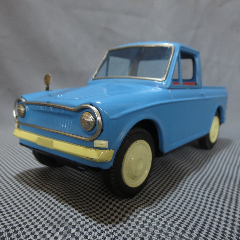 ☆萬代屋 ダイハツ ハイゼット ブリキ ミニカー /ハイゼットトラック/ あかばこのビーシーマーク/ヴィンテージ BCバンダイ☆美品☆