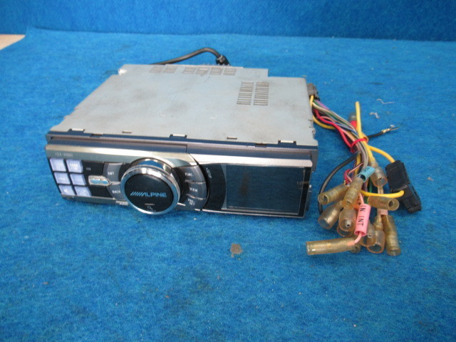 アルパイン オーディオ iDA-X001 中古 ,必ず最後までお読みください