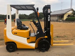 TCM製/ガソリン1t/フォークリフト☆FG10N16☆引き取り限定 フォークリフト TCMのYahoo!オークション(旧ヤフオク!)の相場・価格