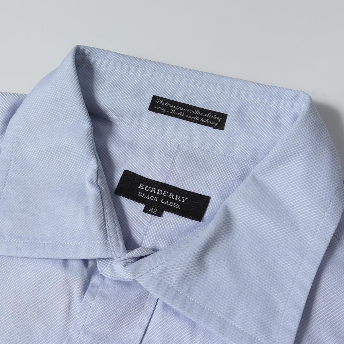 BURBERRY バーバリー 袖裏 ノバチェック 柄 ホリゾンタルカラー シャツ 