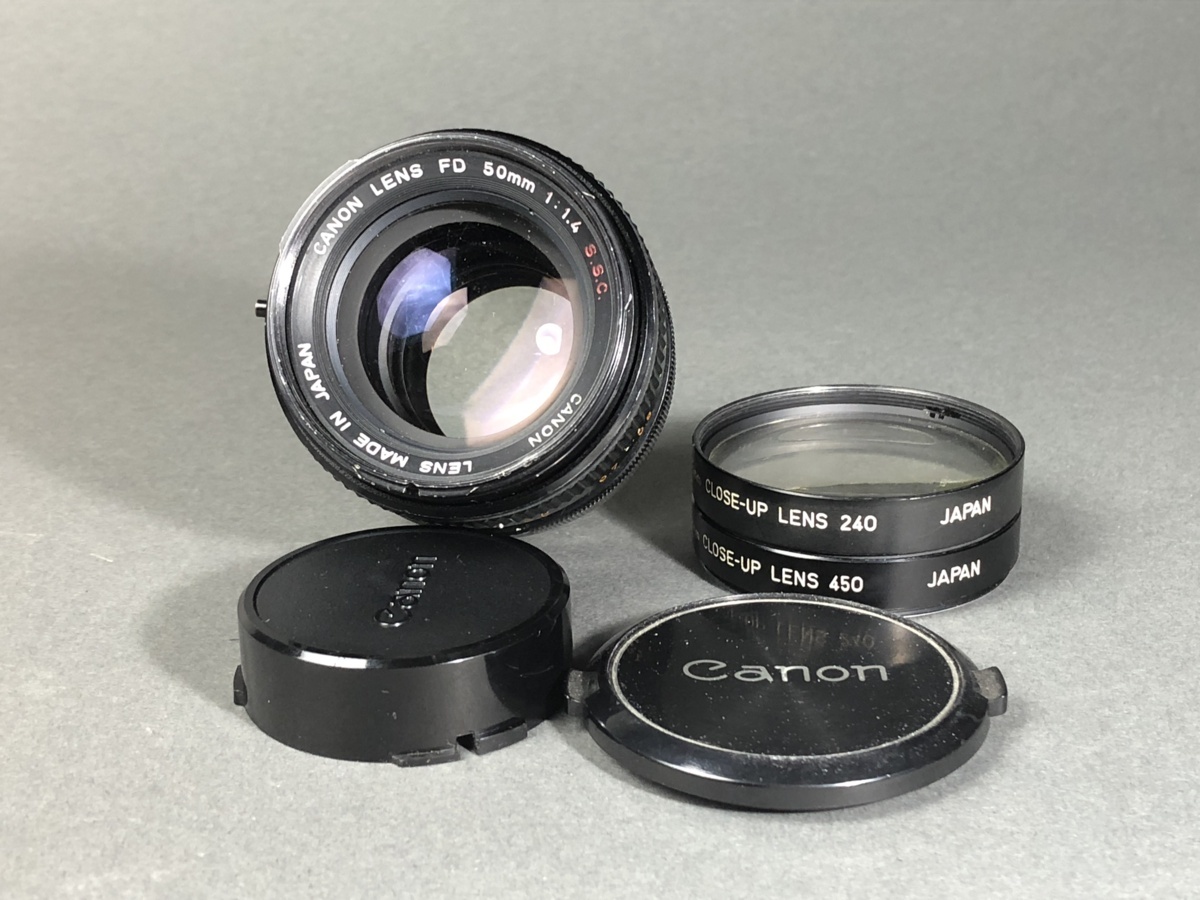 Filtre UV Canon 55mm Japan – Mint Pour Objectifs FD 50mm 1.8, 1.4, A-1, AE1