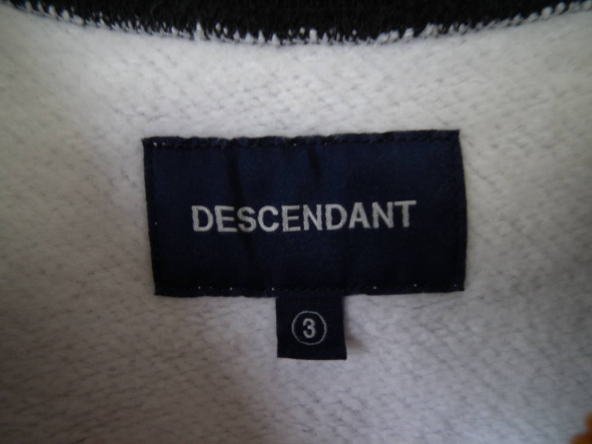 19AW DESCENDANT BREACH CREW NECK SWEATSHIRT 3 ディセンダント 