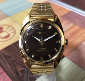 ORIS PLAYERS 7412 ぽ 自動巻 茶色ベルト時計