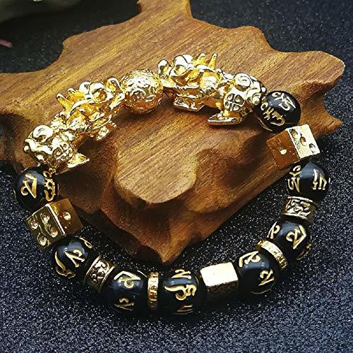 五本爪皇帝龍 天然石開運 財運 強力 金運 ・ 仕事運 ・ ギャンブル運 魔除け お守りブレスレット パワーストーン 12mm_5