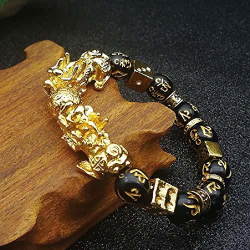 五本爪皇帝龍 天然石開運 財運 強力 金運 ・ 仕事運 ・ ギャンブル運 魔除け お守りブレスレット パワーストーン 12mm_6