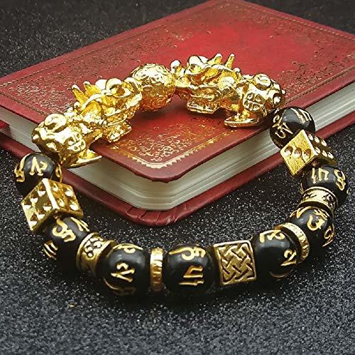 五本爪皇帝龍 天然石開運 財運 強力 金運 ・ 仕事運 ・ ギャンブル運 魔除け お守りブレスレット パワーストーン 12mm_7