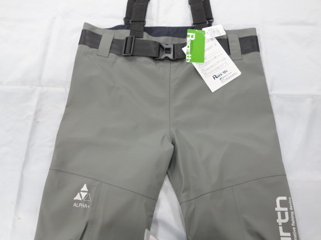 得価，豊富な リアス FWD-0600 L サーフウェーダーウエストハイ/GRY 格安 ACT裁断 透湿 超軽量 高耐久 快適ウェーダー(ウェーダー)｜売買されたオークション情報、yahooの商品情報をアーカイブ公開 - オークフ ウェーダー
