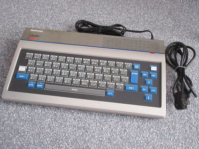 JR-200 0234 National ナショナル パーソナルコンピューター （取材中