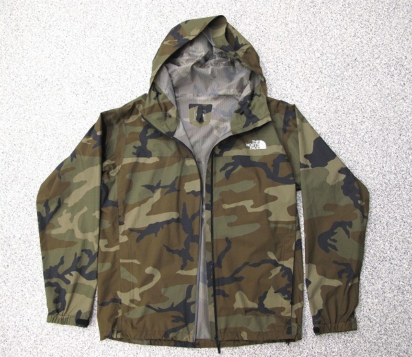  ノースフェイス ノベルティ ベンチャージャケット 迷彩 L NP61515 薄手ナイロン生地(Lサイズ)｜売買されたオークション情報、yahooの商品情報をアーカイブ公開 - オークファン 男性用